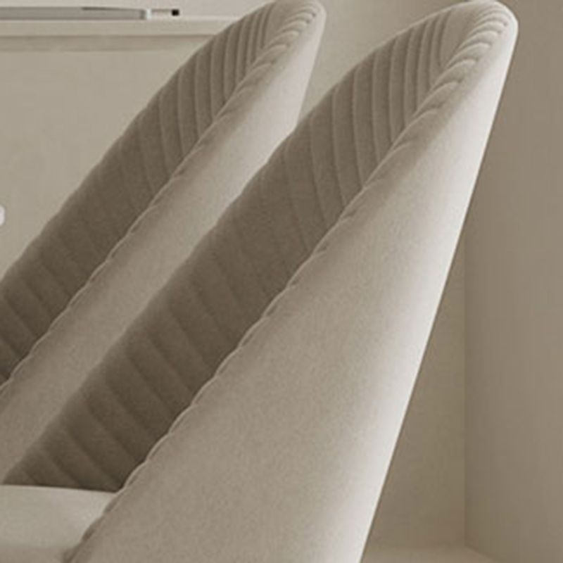 Modern Dining Set 1/5 Pcs Marble Dining Table with Upholstered Chairs