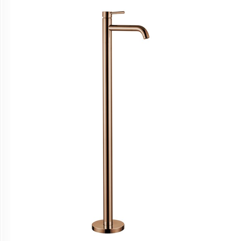 Modern Freestanding Bathtub Faucet Metal Bathroom Faucet with Handle