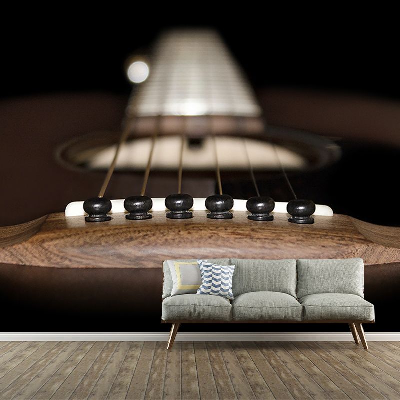 Washable Photography Mural Wallpaper Musical Instruments Indoor Wall Mural