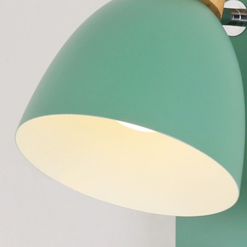 Nordic Style Metal Wall Light Colorful Adjustable Wall Lamp for Bedroom