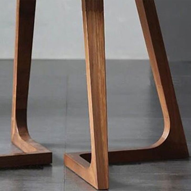 Round Solid Wood Dining Table Set 1/4/5 Pieces Dining Set for Kitchen