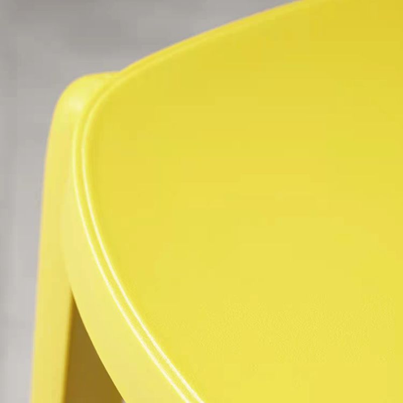 Sillas contemporáneas que cenan la silla lateral abierta plástica sin brazos para la cocina