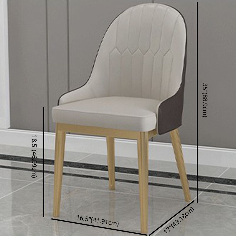 Nordisches Esszimmer Set Metall Basis Esstisch Rechteck formelle Esseet Set für Zuhause