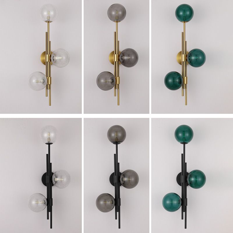 Glasbällchen Leuchte Leuchte Nordische Wandhalterung Leuchte für Schlafzimmer