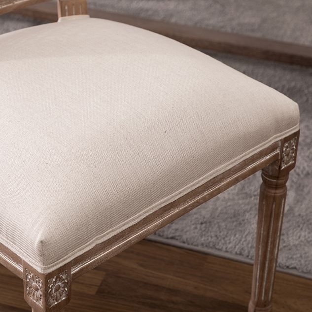 Chaise de salle à manger de style country en bois de style intérieur 20 ''