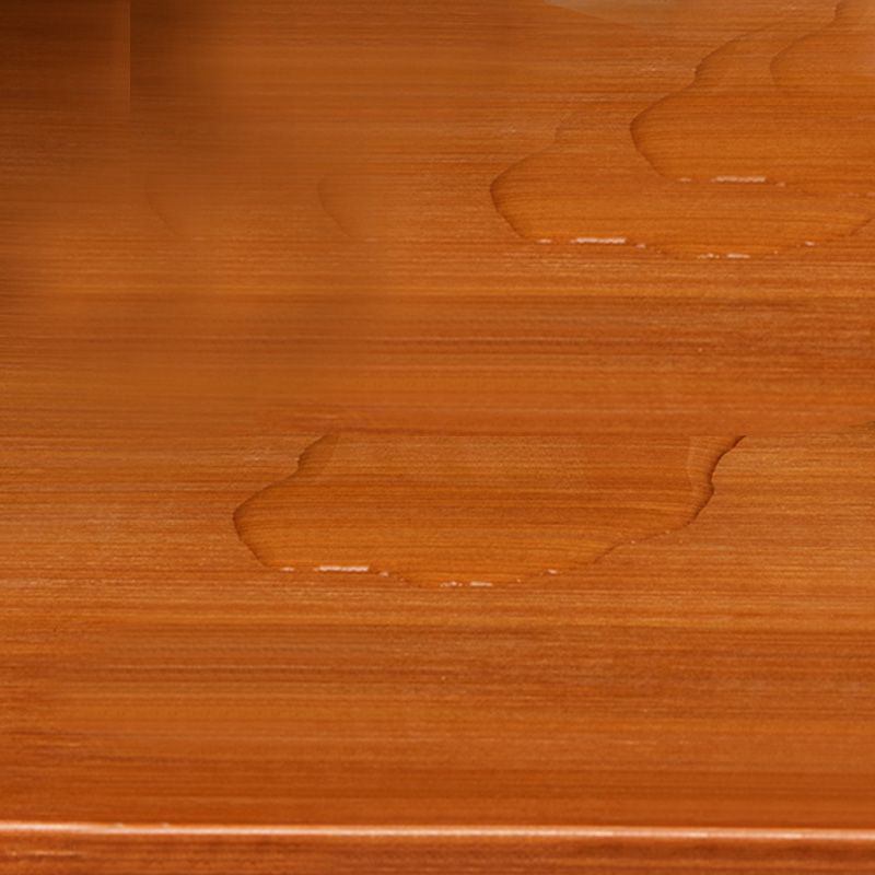 Contemporary Brown Accent Cabinet with Acrylic Doors Rectangle Cabinet