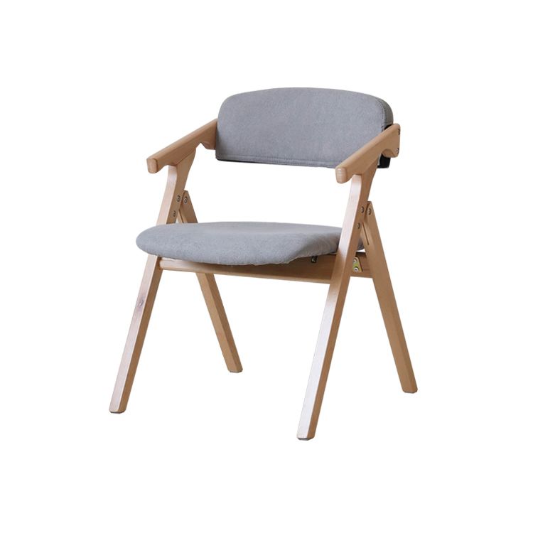 Chaises de salle à manger en bois contemporaines, fauteuil latéral à dossier ouvert, pour usage domestique