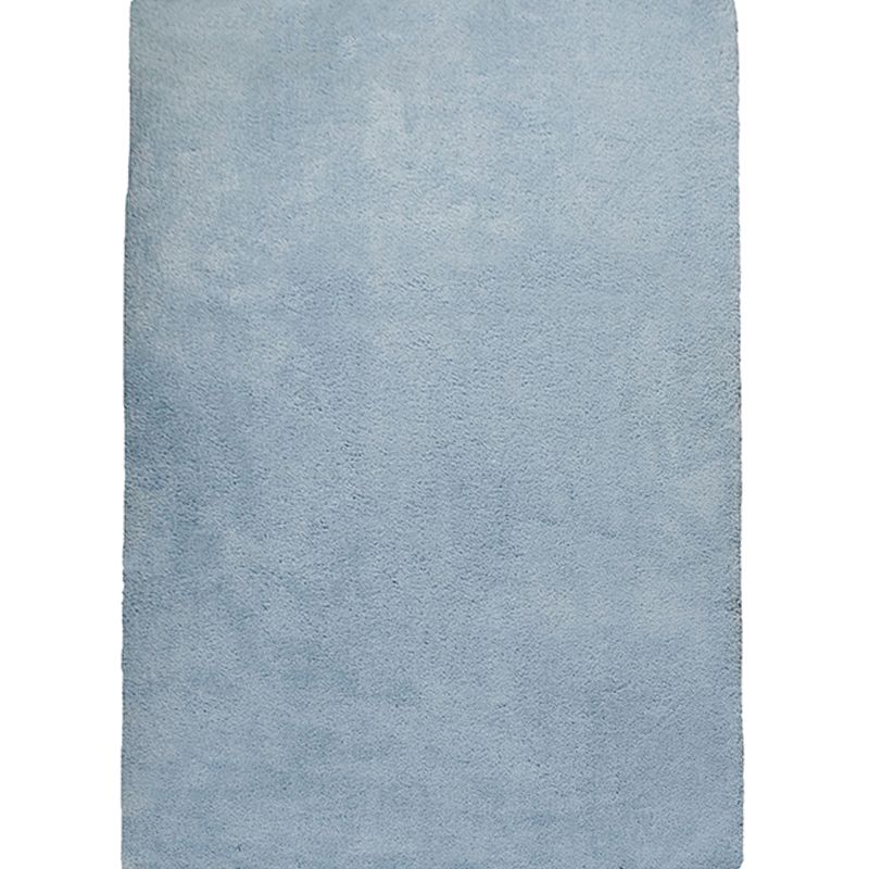 Brown Modern Carpet Solid Color Polyester Rug Easy Care Washable Rug for Living Room