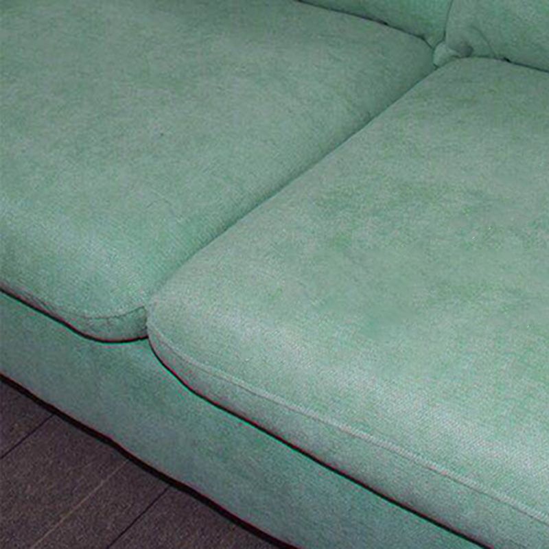 Square Arm Modern  Sofa 30"W Linen Sofa for Living Room with Storage