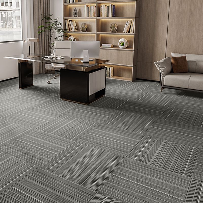 Indoor Carpet Tiles Level Loop Carpet Tiles with Fire Resistant