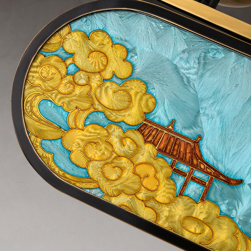 Modern Cylinder Island Lighting Fixtures Glass Island Pendants