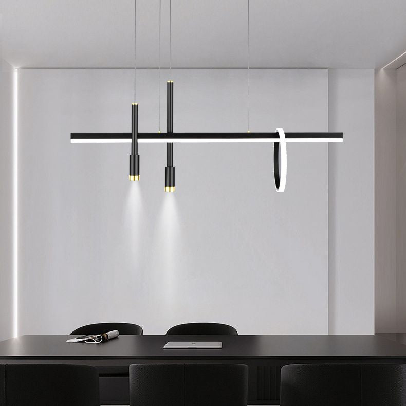 Lumo lampadario dell'isola ombreggiata Luce a LED SEMPLICITÀ LED BLACO APPLICO APPLICARE PER LA CUSCINA