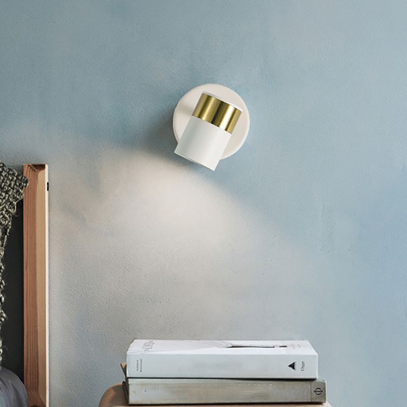 Modern Style Wall Sconce Rotatable Wall Light Fixtures for Hotel Bedroom