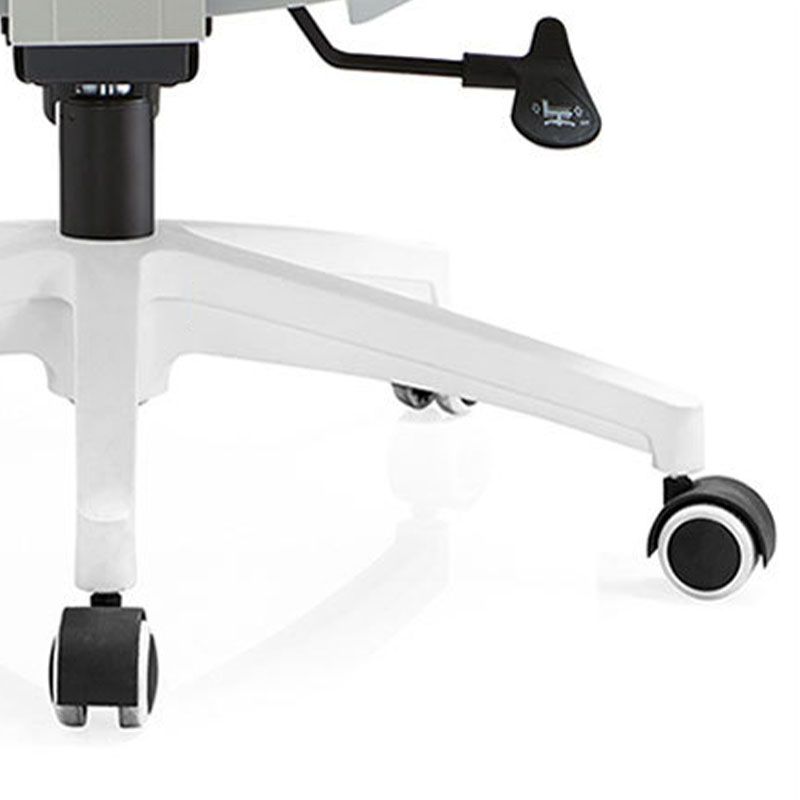 Modern Desk Chair Mesh Computer Chair Mid-Back Chair with Wheels