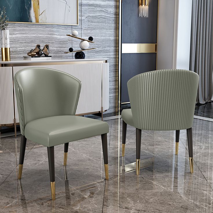 Scandinavian 1/4/5/7 Pcs Dining Chairs Set Sintered Stone Dining Table Set