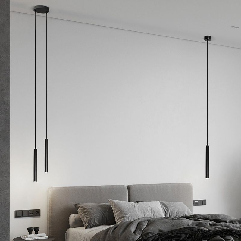 Éclairage suspendu linéaire Métal de style moderne 1 pendentif léger pour le restaurant