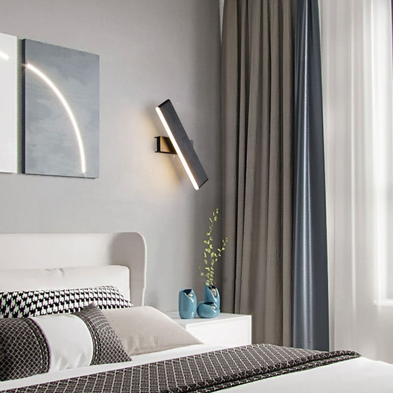 Rotatable kreative schwarze Flush Mount Wandleuchte Einfachheit Leuchte Leuchte