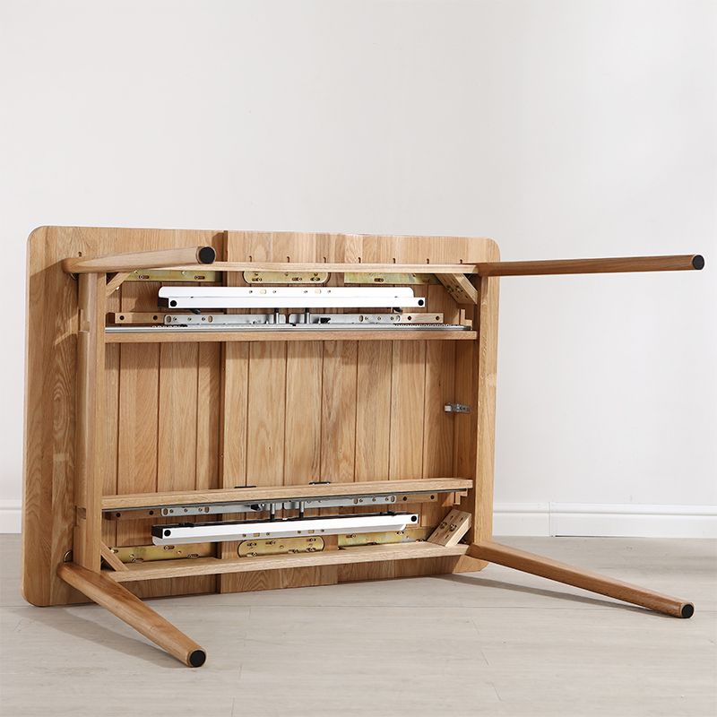 Minimalist Style Dining Table with Solid Wood Dining Table and Chairs for Home Use