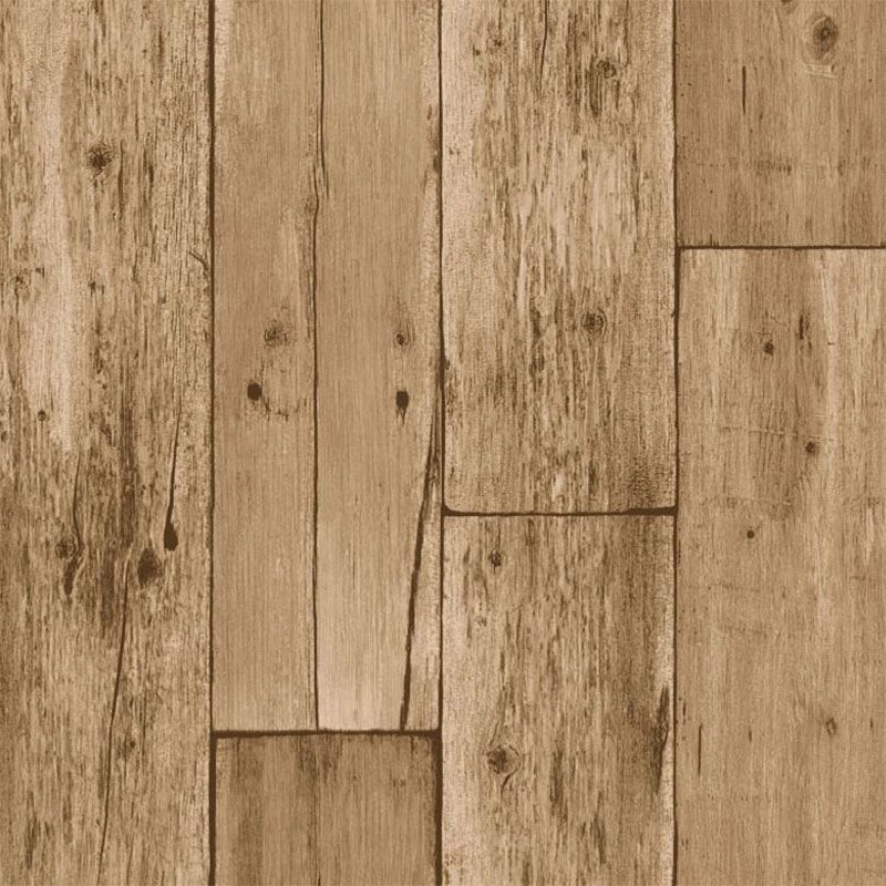 Classic Chinese Wall Decor Distressed Wooden Texture Non-Pasted Wallpaper, 31'L x 20.5"W