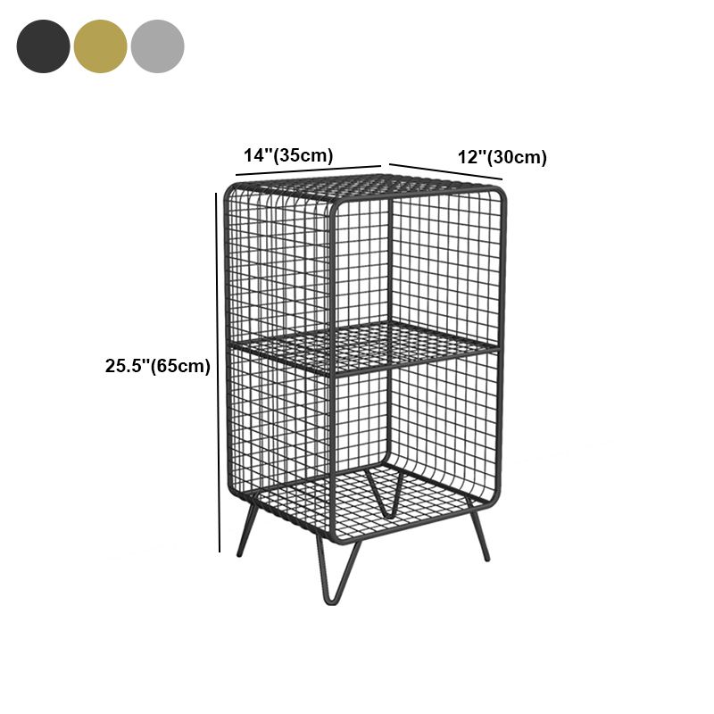 Libreria in metallo in stile moderno libreria chiusa per casa e ufficio