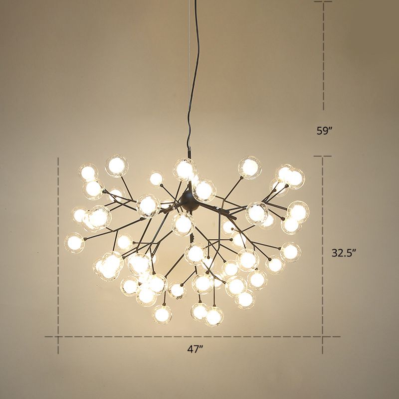Doppio lampadario in stile Postmodern in stile Postmodern in stile Postmodern per il ristorante
