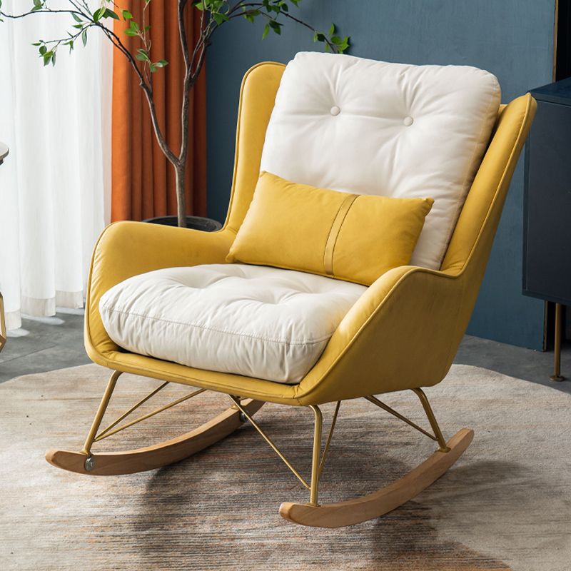 Luxury Style Lounge Lazy Sofa Chair Leisure Modern Rocking Chair