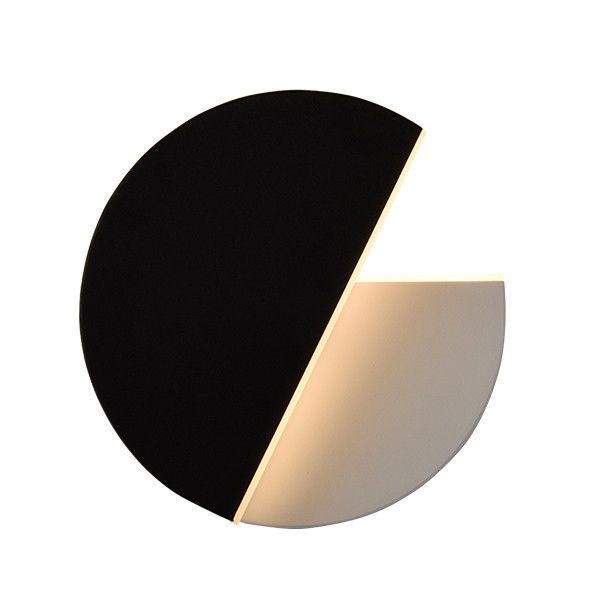 Stile moderno a forma rotonda a led monte a monte leggera camera da letto da letto da comodino lampada con applique