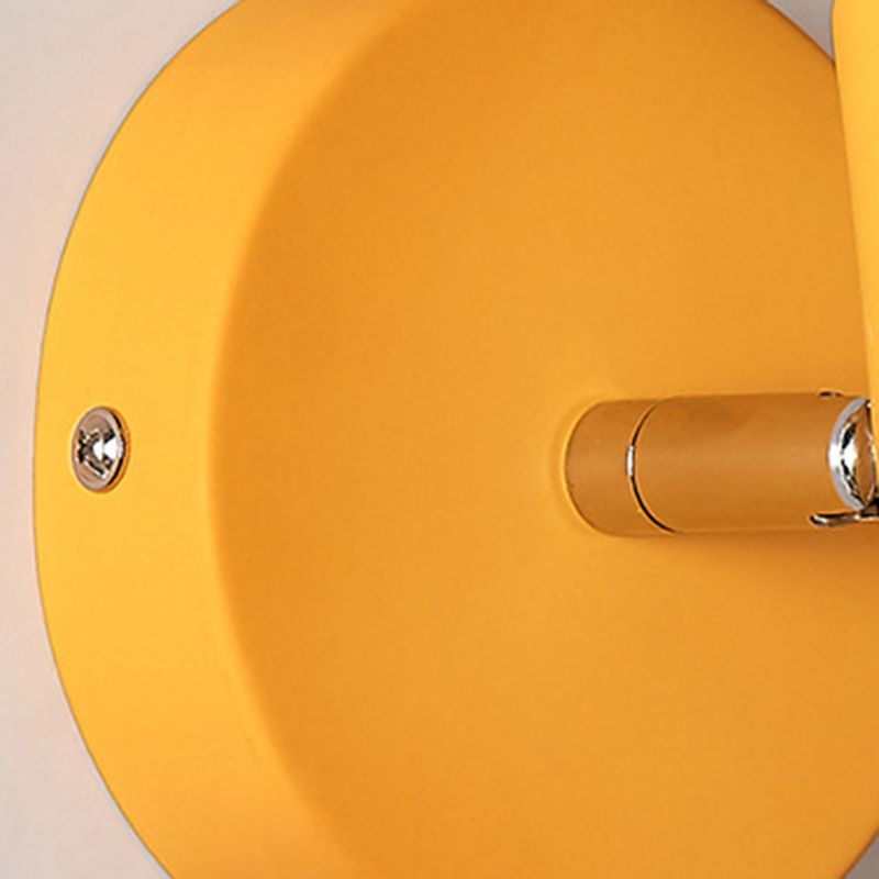 1 illuminazione unica murale unica Modren Nordic Macarons Style Metal Wall Lighting in bianco e verde