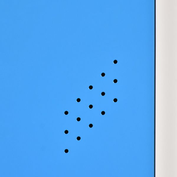 Contemporary Steel Storage Cabinet Non-Hanging Wardrobe Armoire