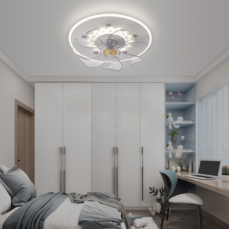 Modern Style Ceiling Fan Lighting Metal Multi Light Ceiling Fan Lighting for Bedroom