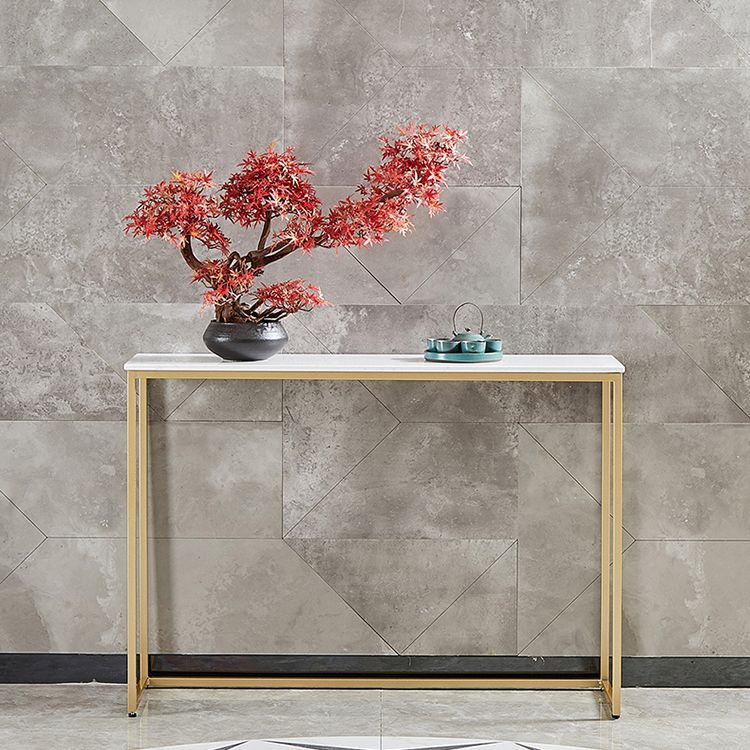 31.5-inch Tall Console Table 1-shelf Glam Accent Table for Hall