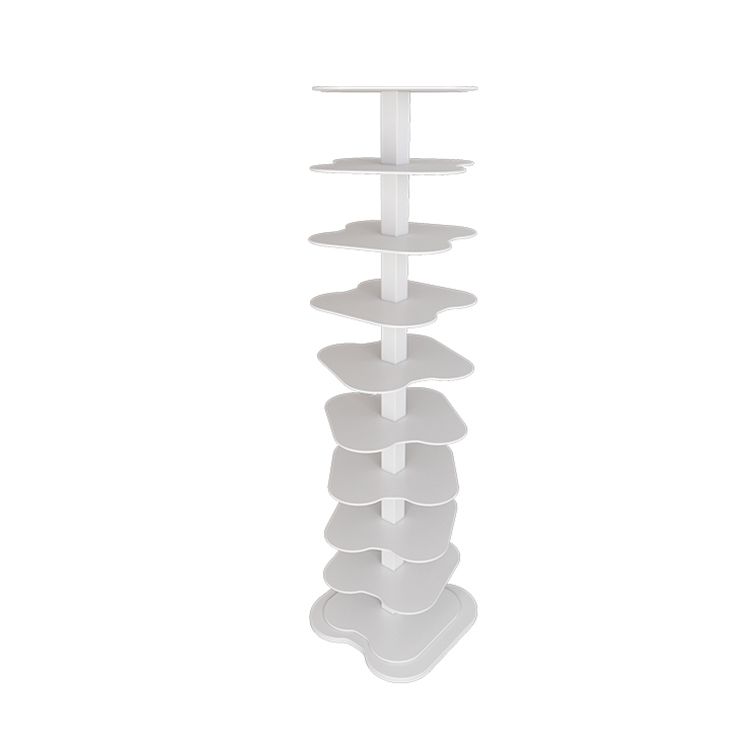 Contemporary Style Metal Bookcase Open Bookshelf for Living Room