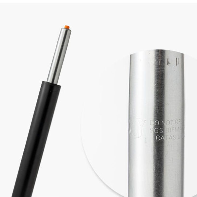 Scandinavian Metal Barstool Adjustable Low Back Faux Leather Barstools in Matte Finish