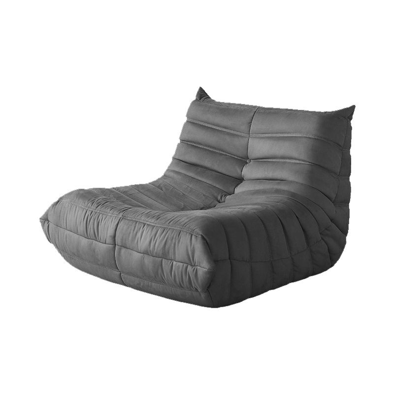 Tight Back Armless Chair Microfiber/ Suede Wear-Resistant Accent Chair