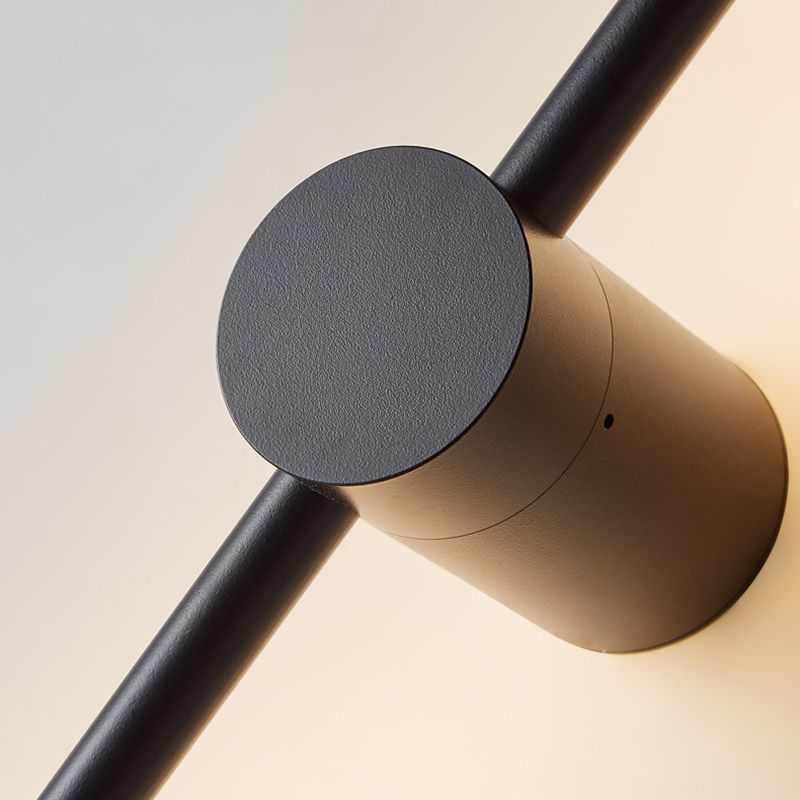 Moup de montant à bande longue lumière simple, application murale de surface LED simple pour le couloir