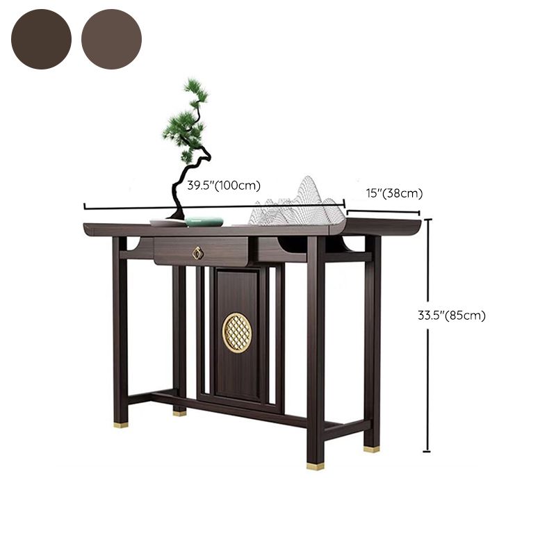Rectangle Shape Contemporary Console Table Wooden Console Sofa Table