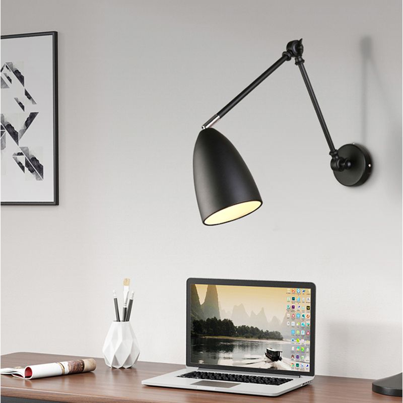 Einfache verstellbare Wandleuchten mit einer blubwandmontierten Leuchte für Wohnzimmer