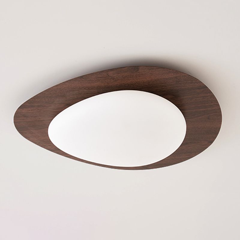 Contemporary Flush Mount Lamp Acrylic Shade Led Flush Mount for Bedroom