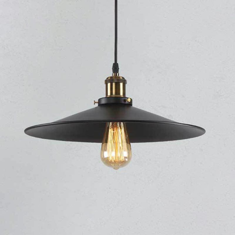1 licht uitlopende hangende plafondlampen industriële stijl metalen hanger voor kledingwinkel