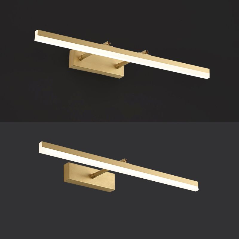 New Design LED Wall Mounted Vanity Lights with Adjustable Armfor Bathroom Powder Room