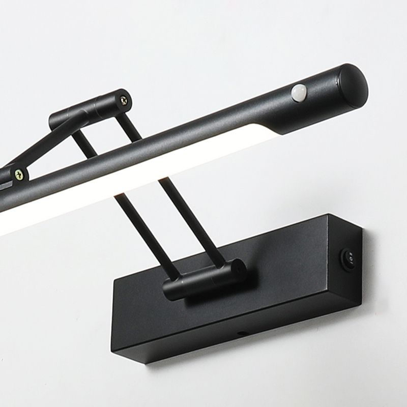 Minimalism Vanity Lighting Adjustable Wall Light Fixture with Metal for Bathroom