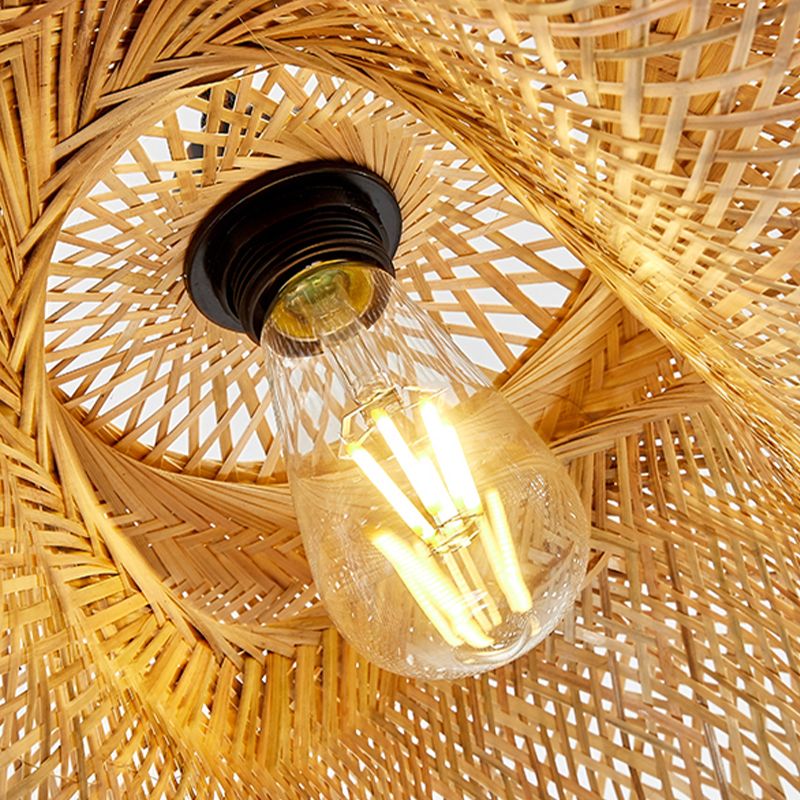 Bambuskunst hängen hängendes Licht zeitgenössischer Haushaltsanlagen für das Esszimmer