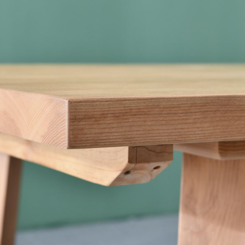 Modern 1/2/4/5/6 Pieces Dining Set with Solid Wood Dining Table and Chairs Furniture