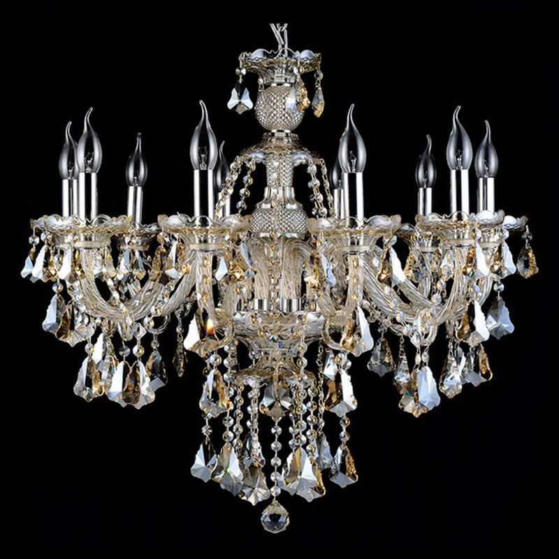 Crystal Strand Chandelier Éclairage