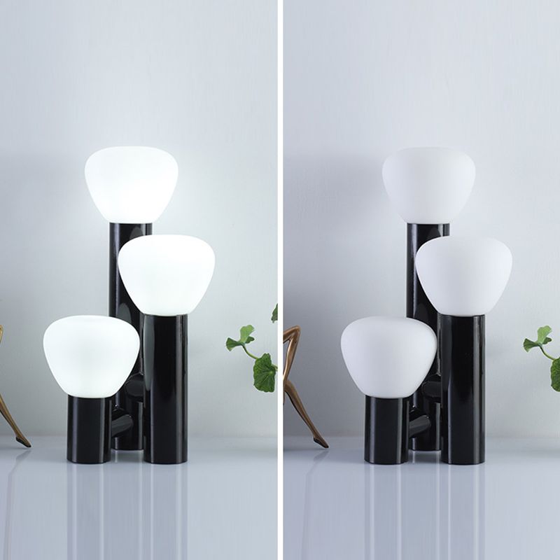Geometry Table Lamps Modern Style Metal 3-Light Table Lights for Bedroom