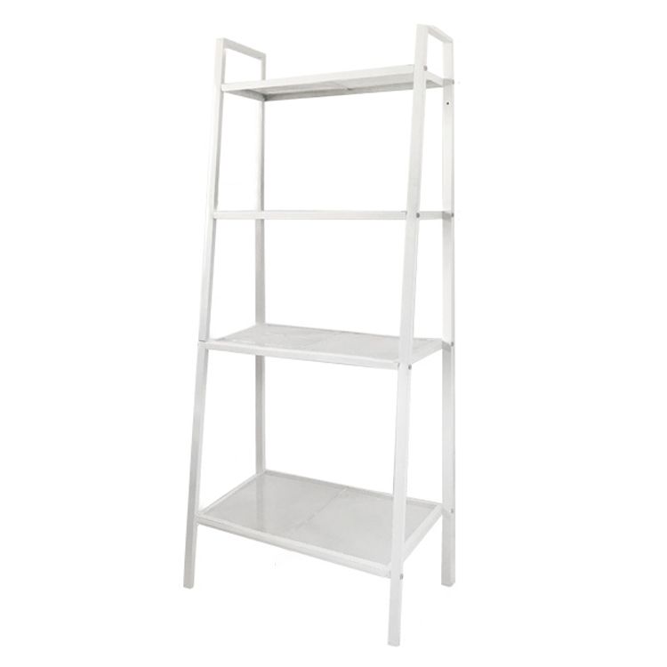 Scandinavian Style Shelf Bookcase Open Back Bookshelf for Home and Office