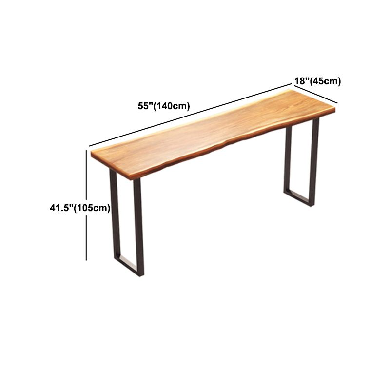 Modern Wood Counter Height Set 1/2/5 Pieces Indoor Natural Counter Set