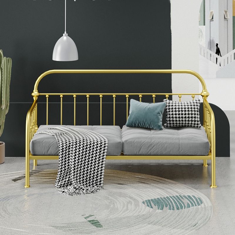 41.34" Tall DayBed with Headboard Low Profile Metal Bed for Living Room