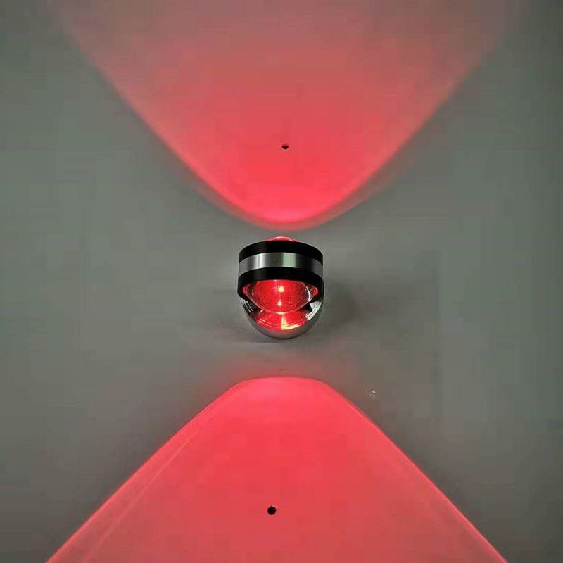 Modern Style Ball Wall Lighting Fixtures Metal 2 Lights Wall Mounted Lamps