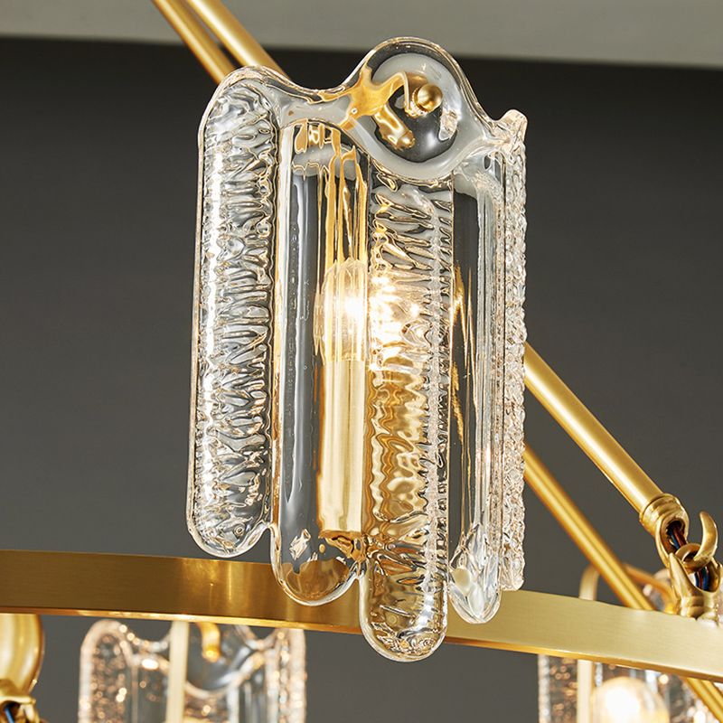 Contemporary Copper Ceiling Pendant Light Metal Hanging Pendant Light for Living Room